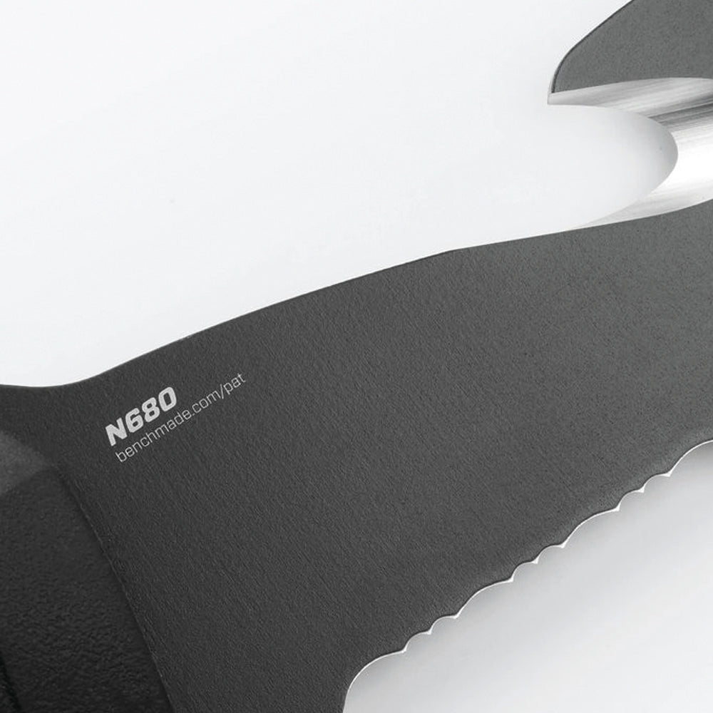 BENCHMADE | H2O Fixed Dive Knife | SANTOPRENE | BLACK