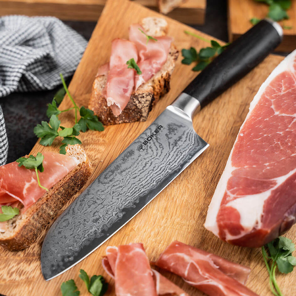 BÖKER | MEISTERKLINGE DAMAST SANTOKU