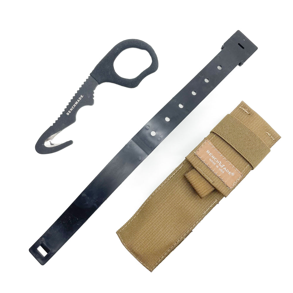 BENCHMADE | STRAP CUTTER | LONG | FDE SHEATH
