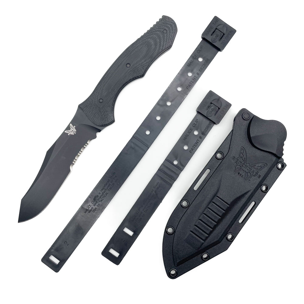 BENCHMADE | FIXED CONTEGO | BLACK | SAW