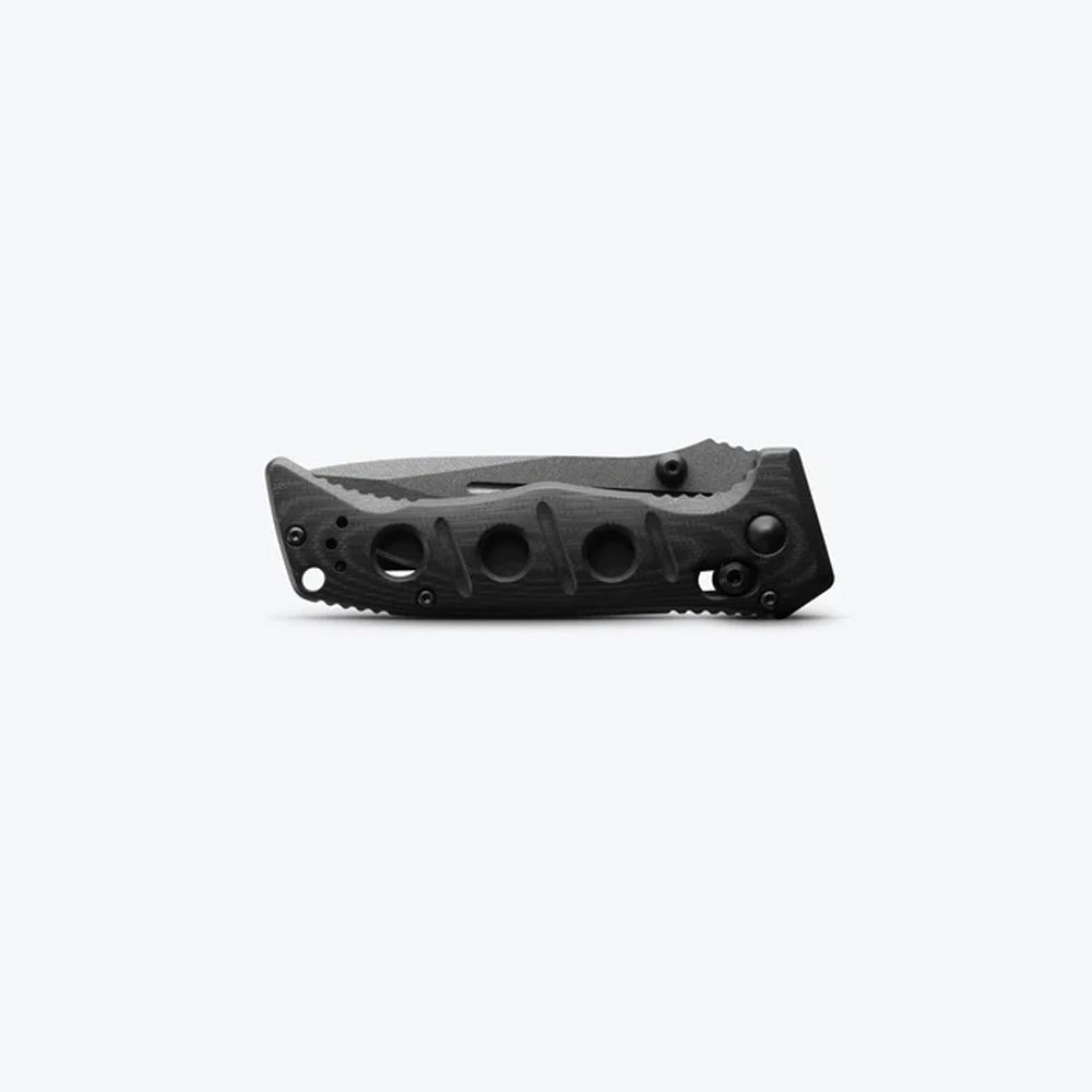 BENCHMADE | MINI ADAMAS | BLACK G10 | DROP-POINT