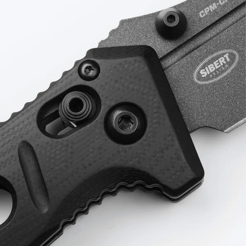 BENCHMADE | MINI ADAMAS | BLACK G10 | DROP-POINT