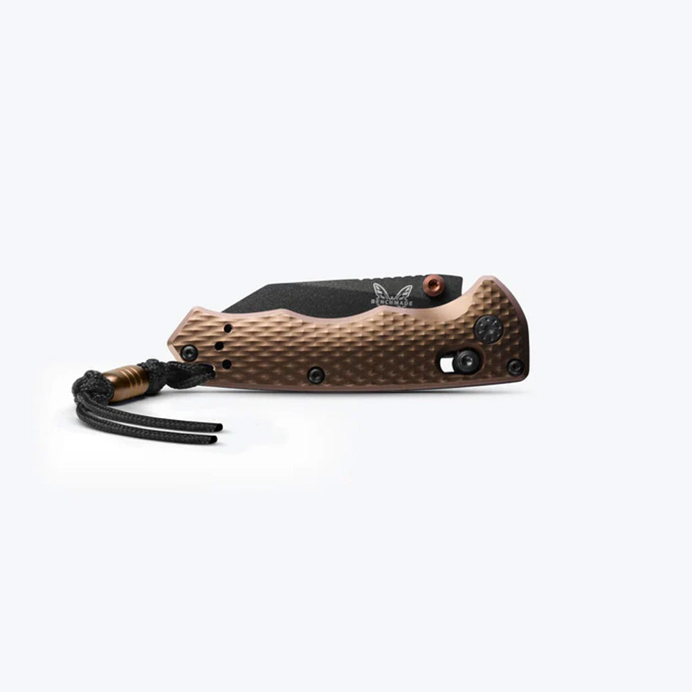 BENCHMADE | FULL IMMUNITY | FLAT DARK EARTH ALUMINUM | DROP-POINT