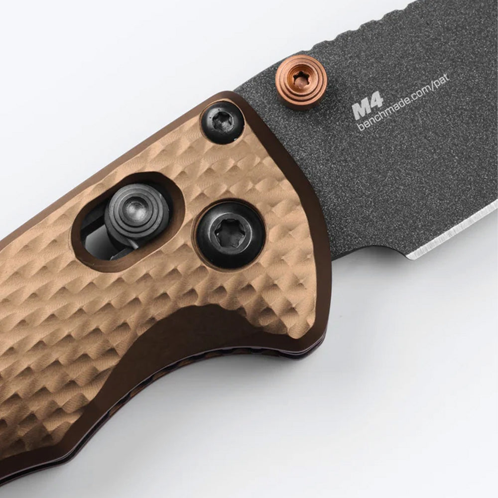BENCHMADE | FULL IMMUNITY | FLAT DARK EARTH ALUMINUM | DROP-POINT
