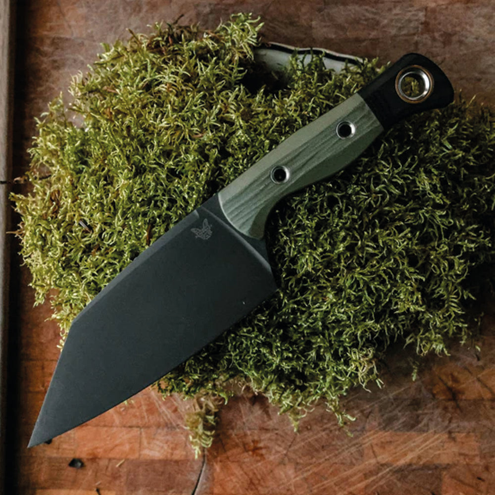BENCHMADE | STATION KNIFE | OD GREEN G10
