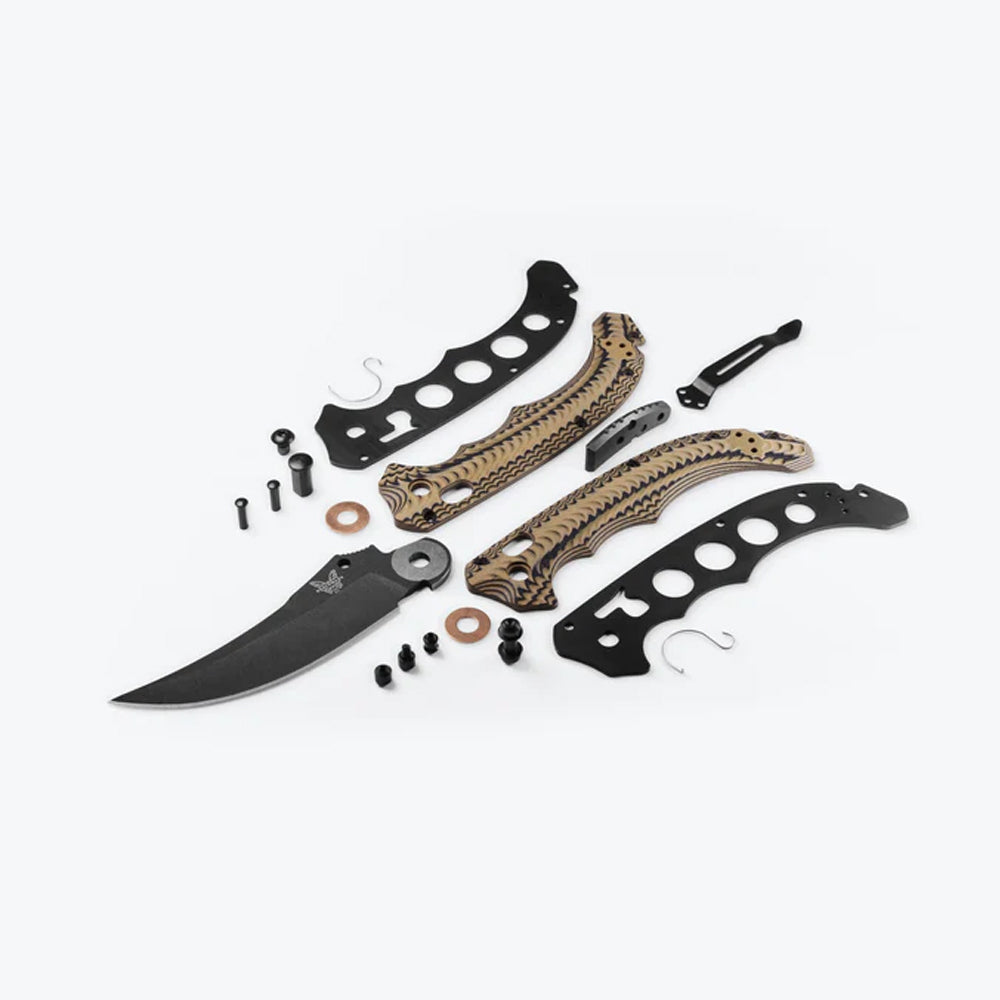 BENCHMADE | MINI BEDLAM | SCIMITAR | COYOTE