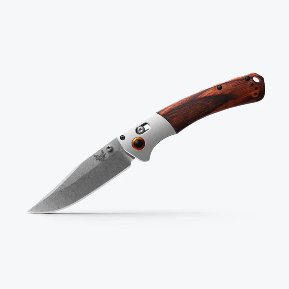 BENCHMADE | CROOKED RIVER | GRAY ALUMINUM & WOOD