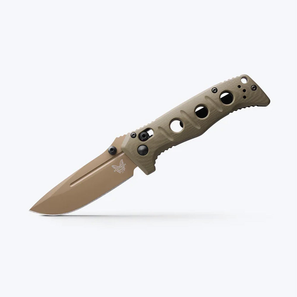 BENCHMADE | MINI ADAMAS | OD GREEN G10 | DROP-POINT