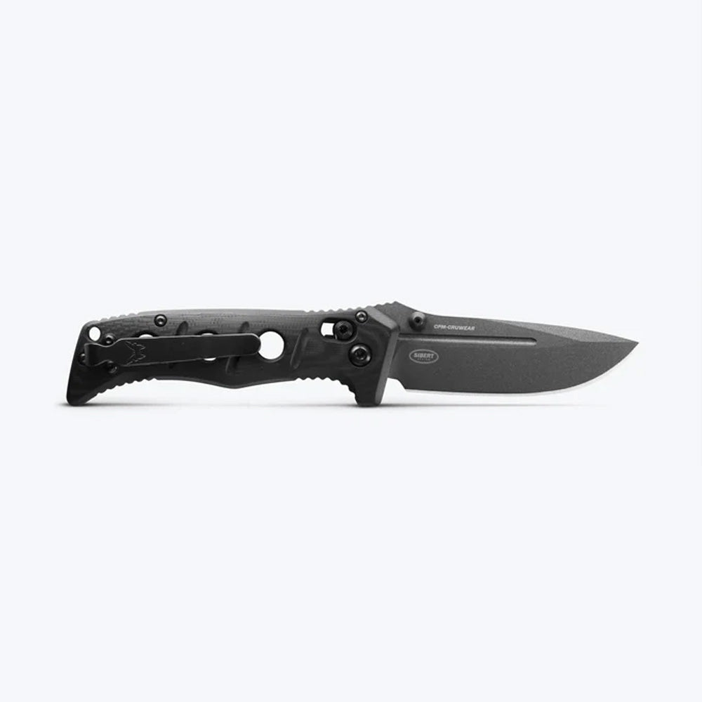 BENCHMADE | MINI ADAMAS | BLACK G10 | DROP-POINT