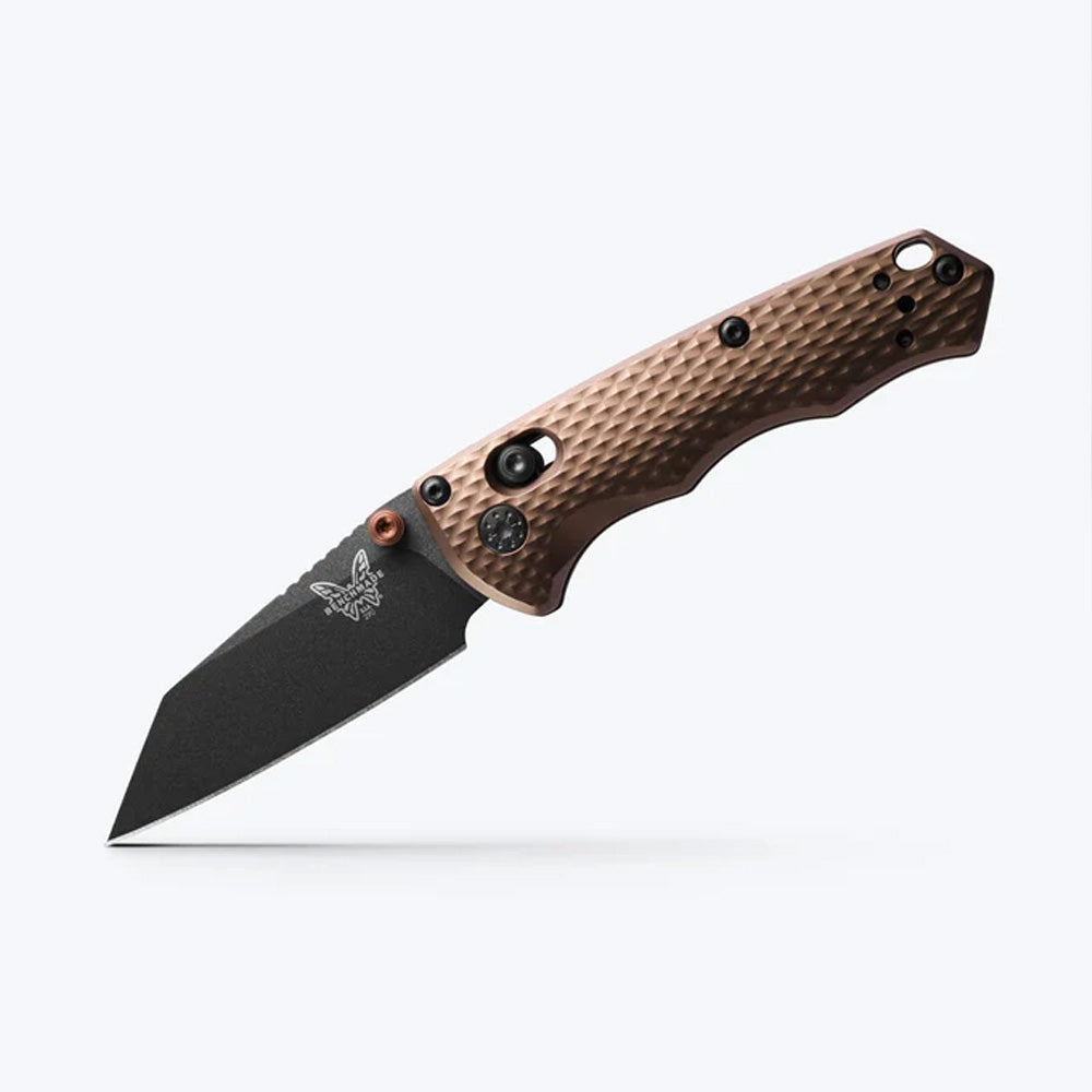 BENCHMADE | FULL IMMUNITY | FLAT DARK EARTH ALUMINUM | DROP-POINT