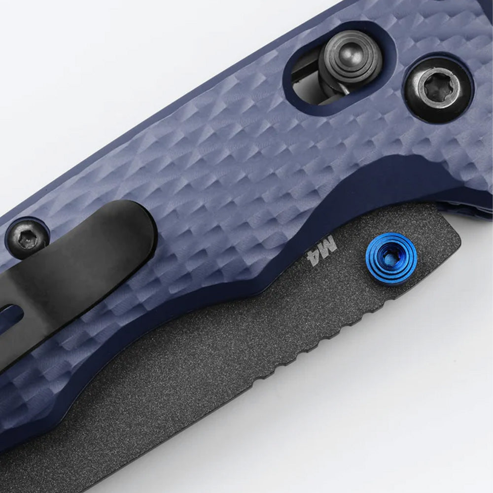 BENCHMADE | FULL IMMUNITY | CRATER BLUE ALUMINUM | DROP-POINT