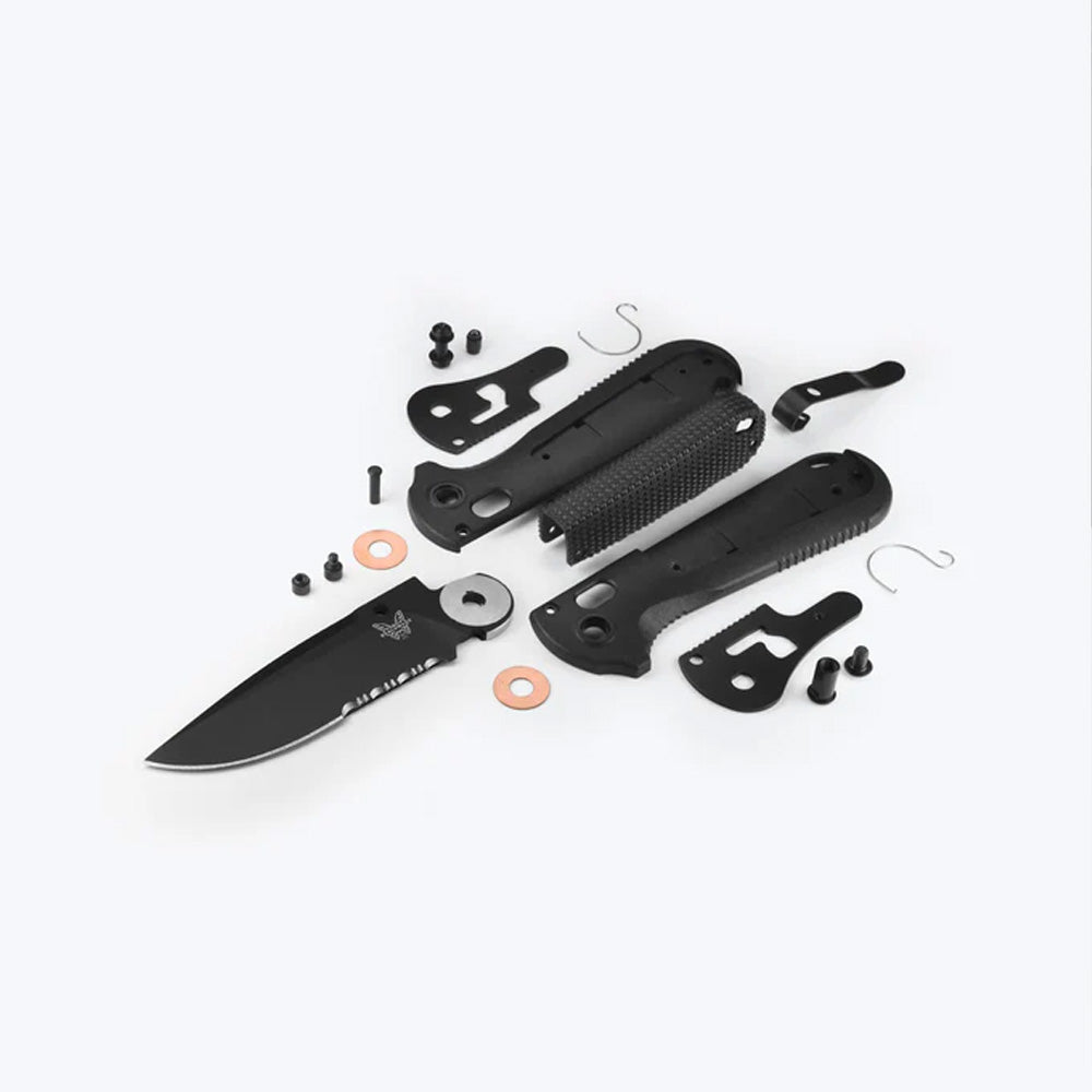 BENCHMADE | REDOUBT | BLACK GRIVORY | DROP POINT | SAW