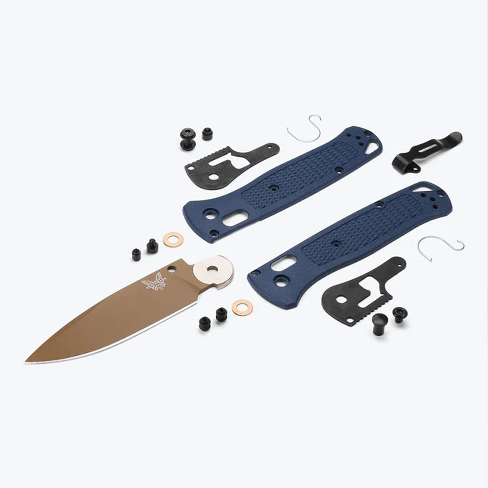 BENCHMADE | BUGOUT | CRATER BLUE GRIVORY